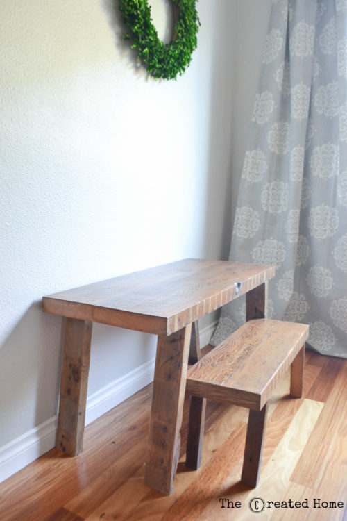 Mini Farmhouse Table The Created Home   DSC 5892 Min E1462639112569 