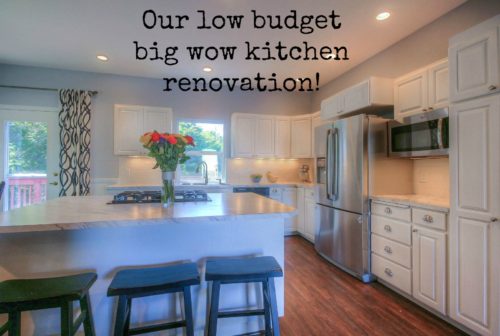 Our Low Budget Big Wow Kitchen Makeover The Created Home