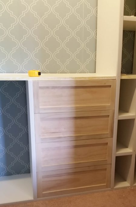 DIY Custom Small Closet System