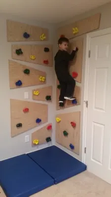Do It Yourself Climbing Wall The