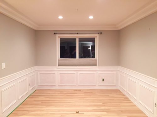 How To Diy Wainscoting The Created Home, How To Do Wainscoting In Dining Room
