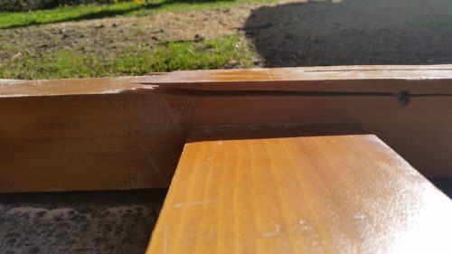 how to repair broken wood
