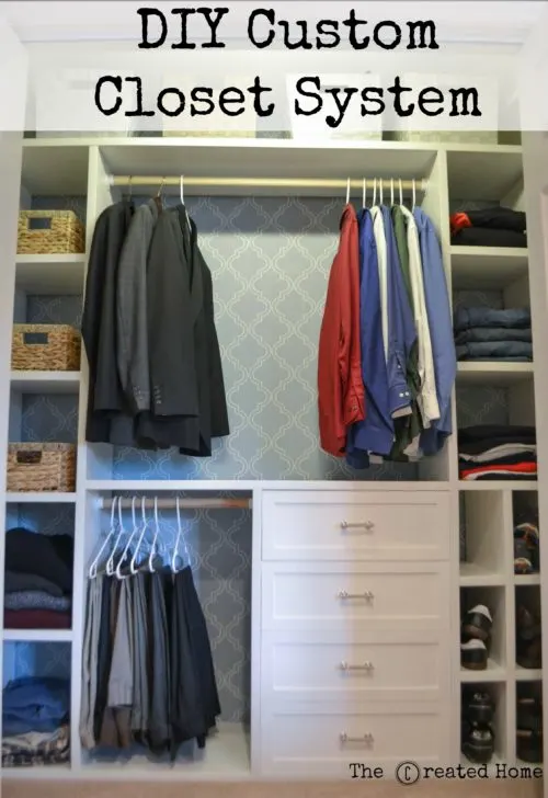 A Step-By-Step Guide To DIY Walk In Closet