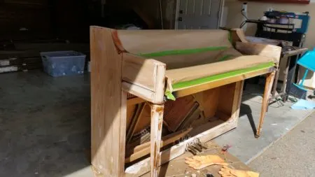 How to refinish a piano using Weatherwood Reclamation stain