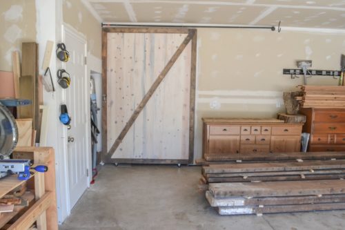 Diy Sliding Barn Door And Hardware, Building A Sliding Shed Door