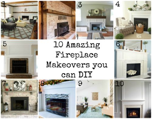 10 Amazing Fireplace Makeovers You Can, How To Redo My Fireplace