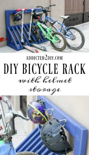 DIY Bicycle Rack
