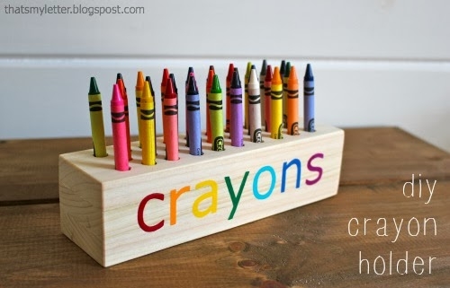 Crayon Holder DIY