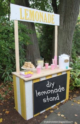 DIY Lemonade Stand