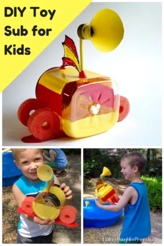 DIY Toy Submarine for Kids Mickey Mouse