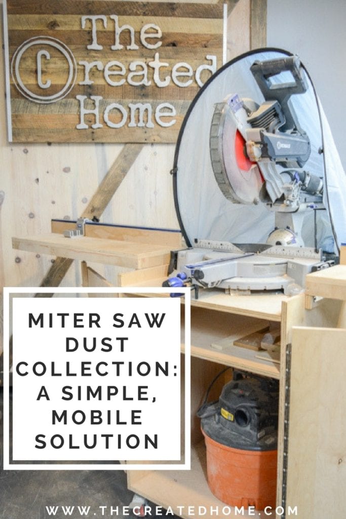 Miter Saw Dust Collection A Simple, Table Saw Dust Collection Plans
