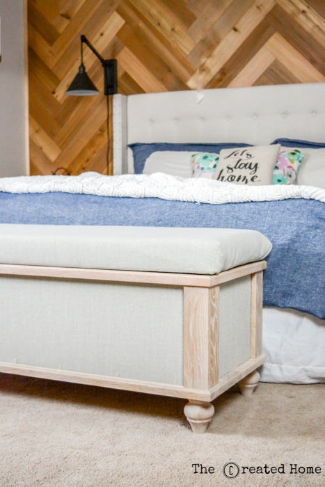 Diy Upholstered Storage Bench The