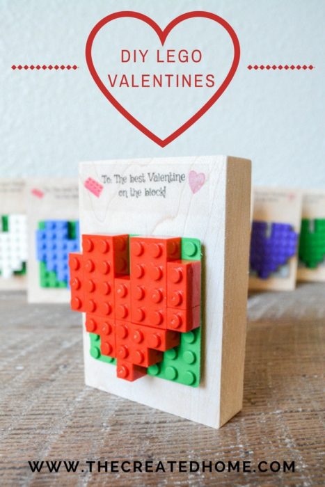 DIY Lego Valentines – The Created Home