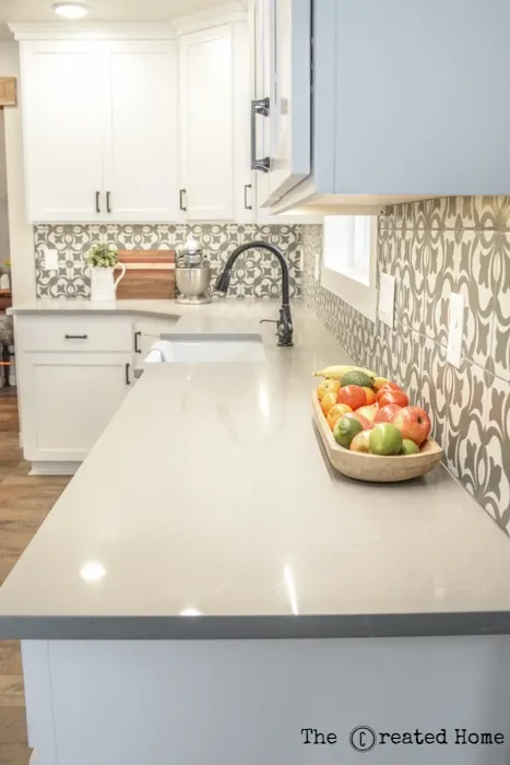 DIY Kitchen renovation remodel reveal kichler lighting moorgate undercab piper