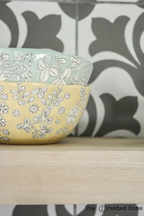 DIY Kitchen renovation remodel reveal dorotea bowls