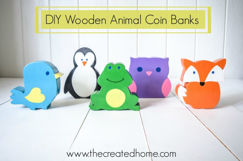 Diy Wooden Animal Coin Banks The, Homemade Wooden Coin Bank