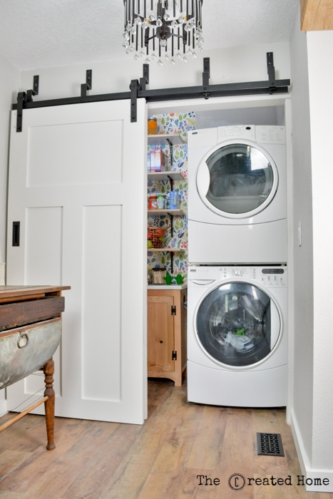 Small Walk in Pantry and Laundry Reveal – The Created Home