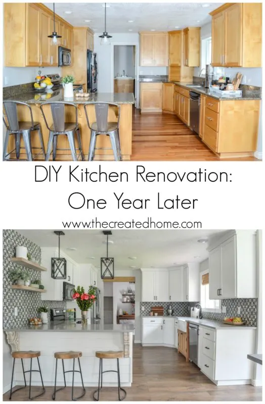 DIY Kitchen Renovation: One Year Later