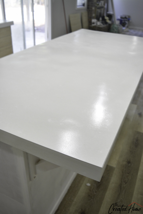 Diy Concrete Counter And Table Tops, Pictures Of White Concrete Countertops