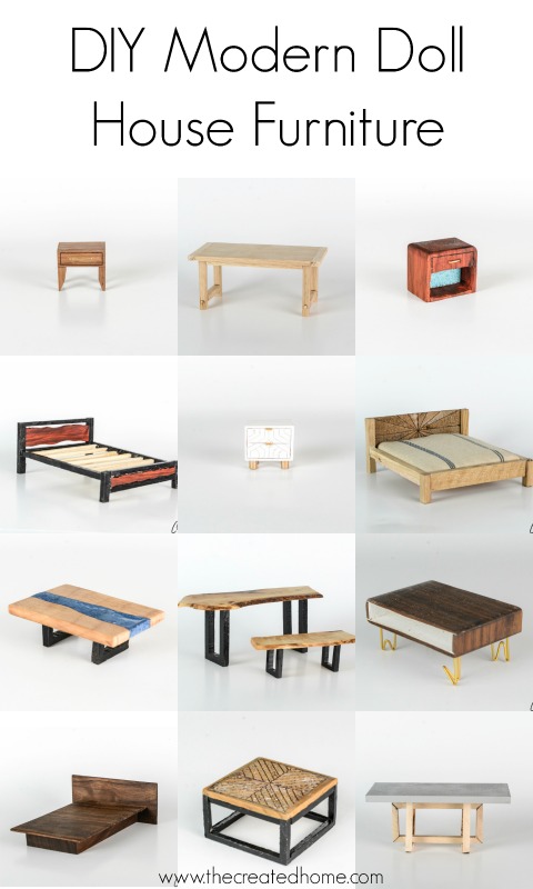 modern miniature furniture