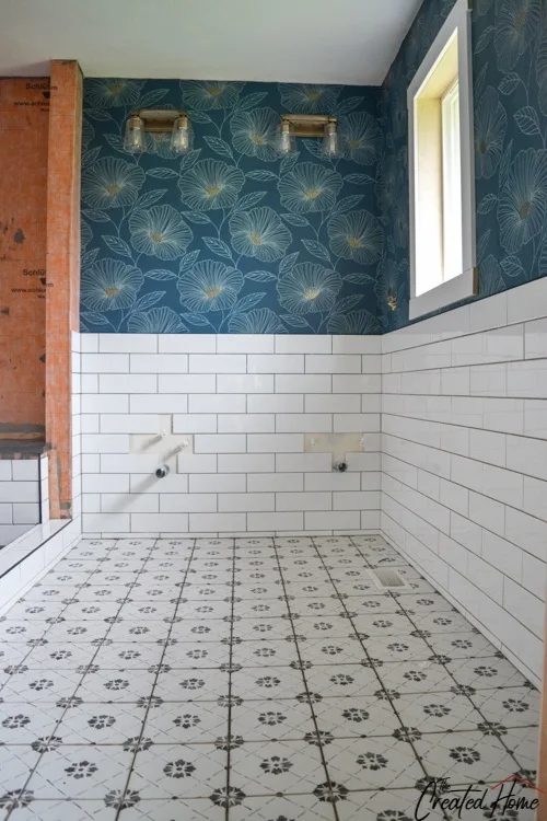 how to tile a floor and wall, a beginner's guide