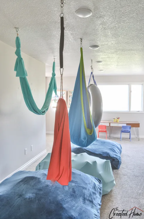 how to hang a therapy swing